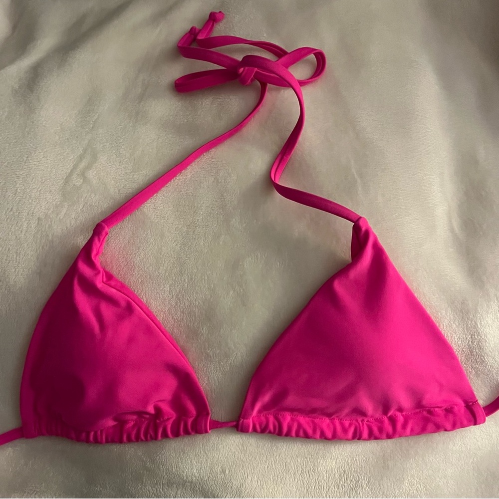 SHEIN Triangle Bikini Top